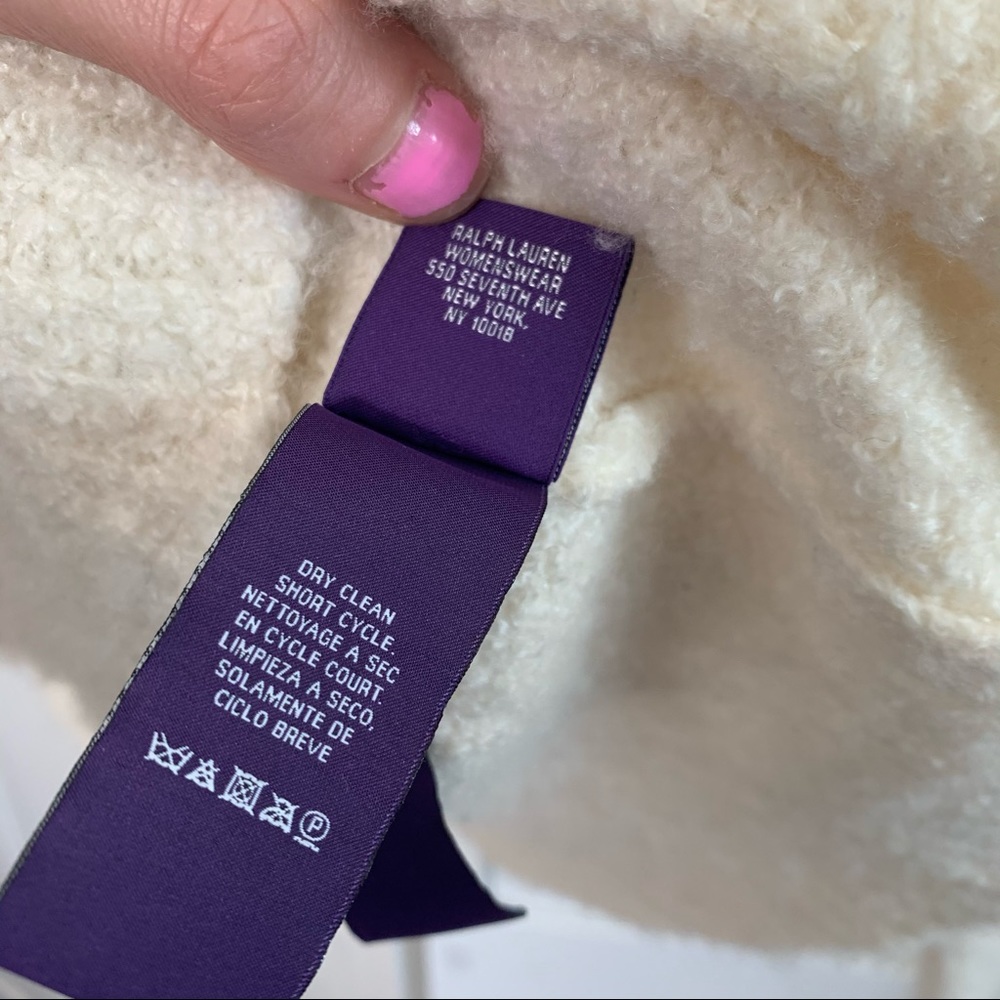 ❌SOLD❌ Ralph Lauren Collection Cashmere Silk Sweater - Picture 8 of 10